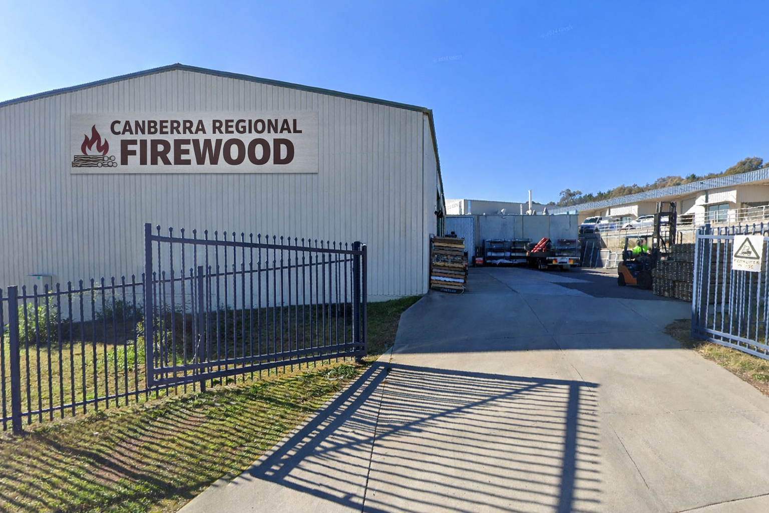 Canberra Regional Firewood location street view